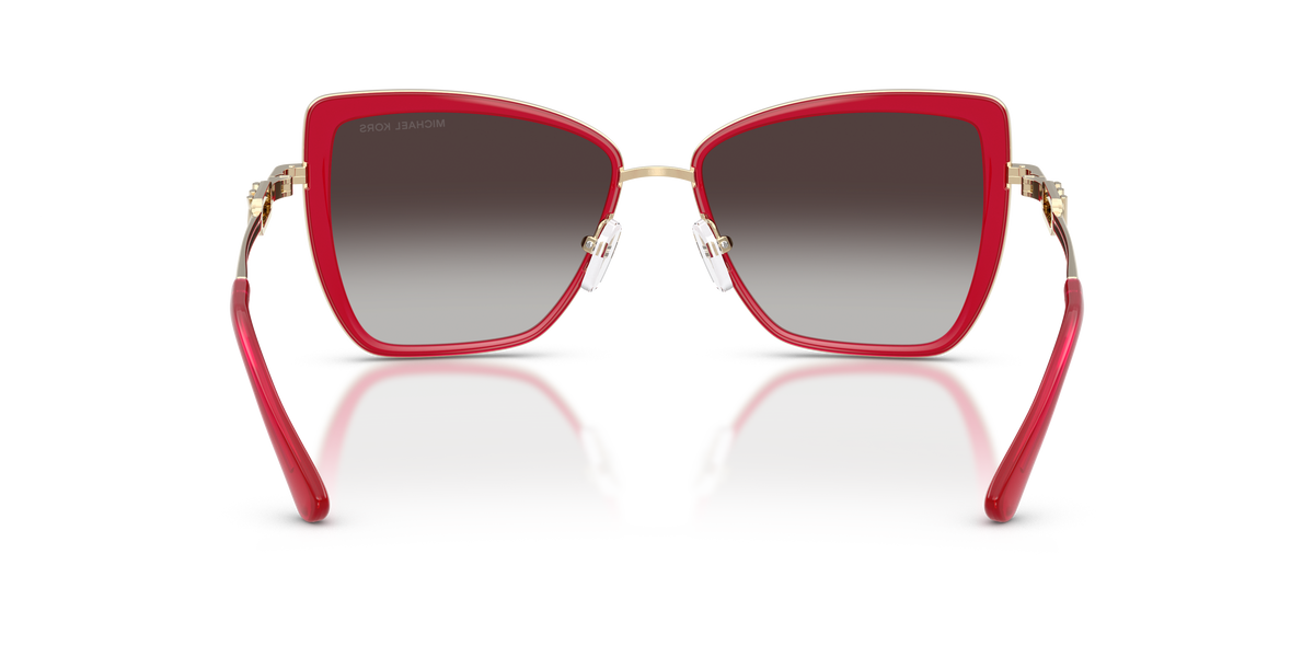 Gafas de Sol Michael Kors Sea Island MK1178 Frambuesa y Negro Degradé a Gris Claro