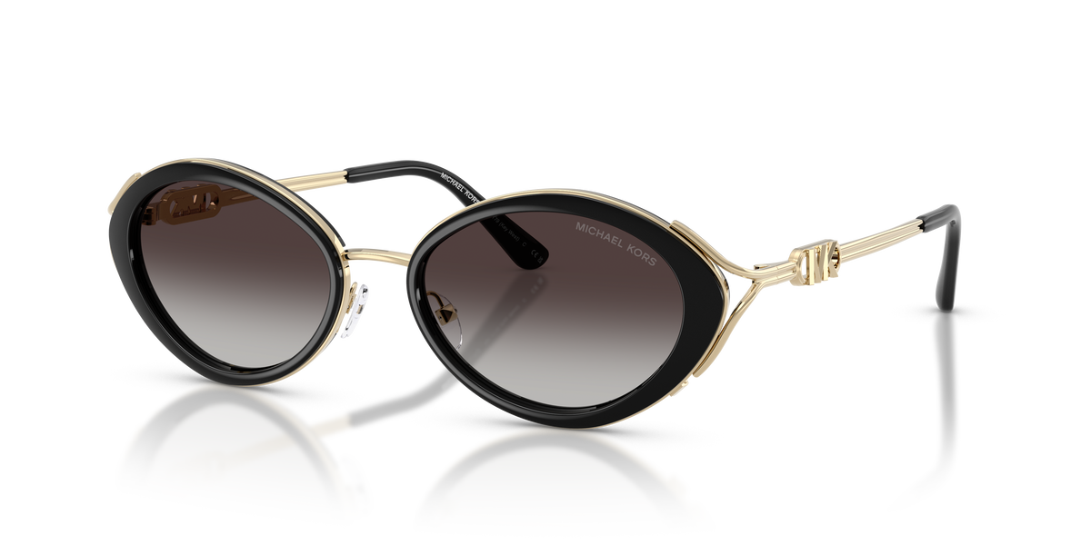 Gafas de Sol Michael Kors Key West MK1179 Negro y Negro Degradé a Gris Claro