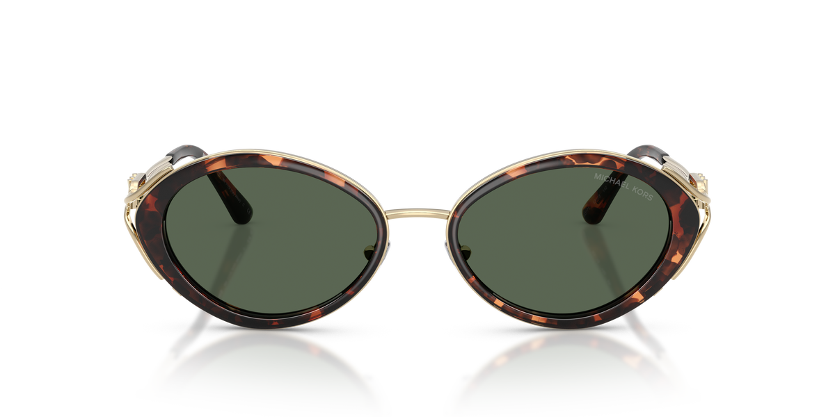 Gafas de Sol Michael Kors Key West MK1179 Luggage Tortoise y Verde