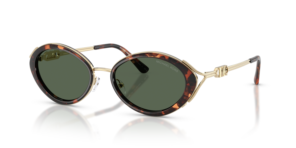 Gafas de Sol Michael Kors Key West MK1179 Luggage Tortoise y Verde