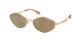 Gafas de Sol Michael Kors Gold Coast MK1181 Dorado Claro y Gris Oscuro