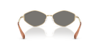 Gafas de Sol Michael Kors Gold Coast MK1181 Dorado Claro y Gris Oscuro