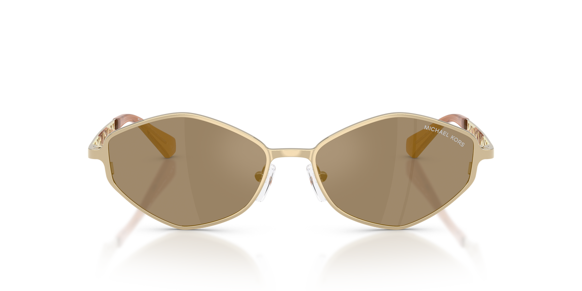 Gafas de Sol Michael Kors Gold Coast MK1181 Dorado Claro y Gris Oscuro