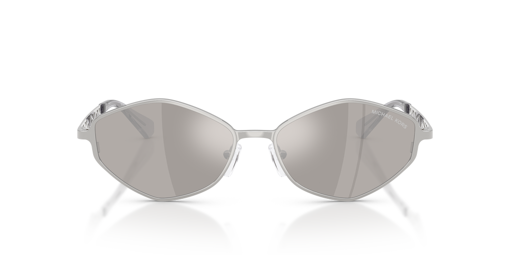 Gafas de Sol Michael Kors Gold Coast MK1181 Plateado y Plateado Espejado