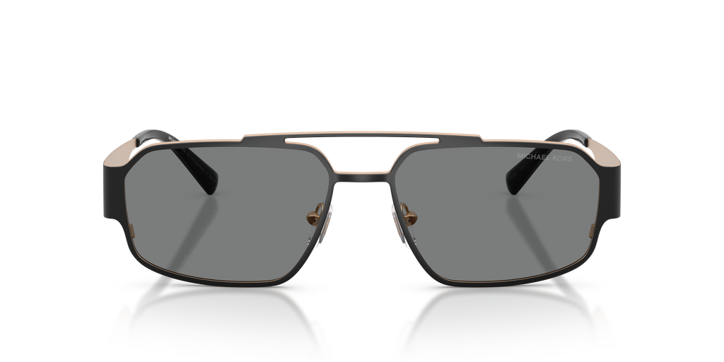 Gafas de Sol Michael Kors Cape Town MK1182 Negro Mate y Gris Oscuro