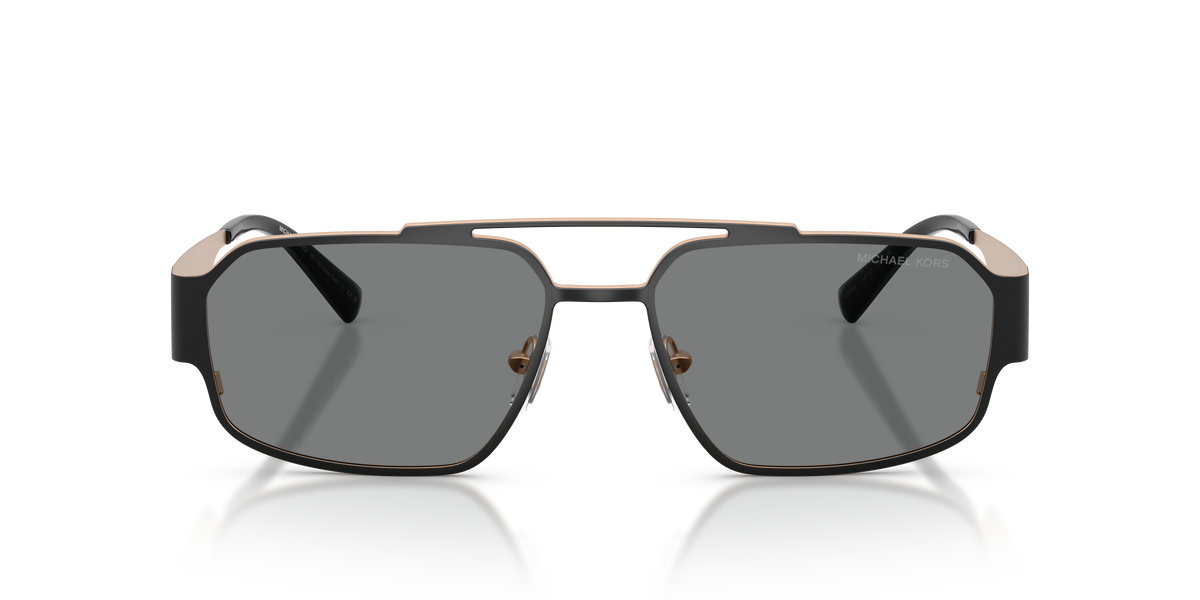 Gafas de Sol Michael Kors Cape Town MK1182 Negro Mate y Gris Oscuro