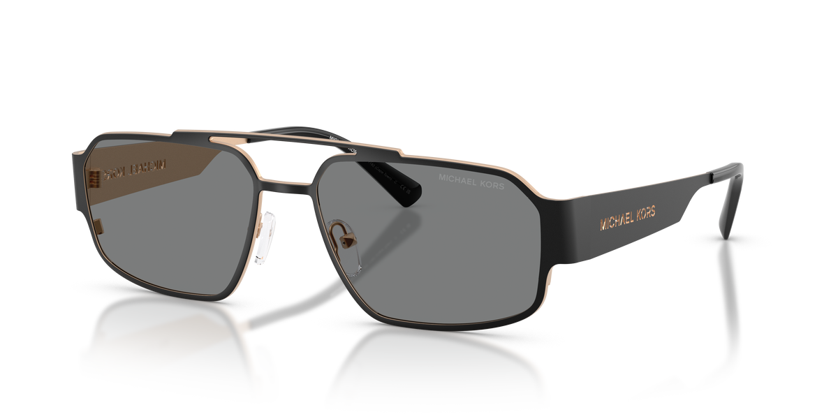 Gafas de Sol Michael Kors Cape Town MK1182 Negro Mate y Gris Oscuro