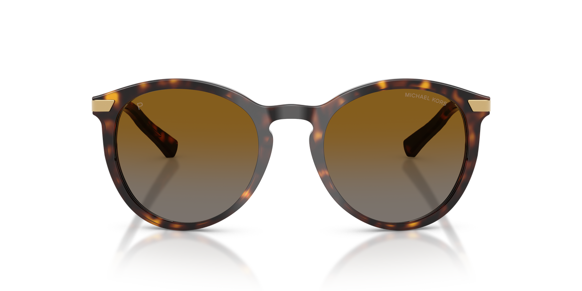 Gafas de Sol Michael Kors Adrianna III MK2023 Carey Oscuro y Marrón Degradé Polarizado