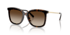 Gafas de Sol Michael Kors Zermatt MK2079U Carey Oscuro y Humo Degradé