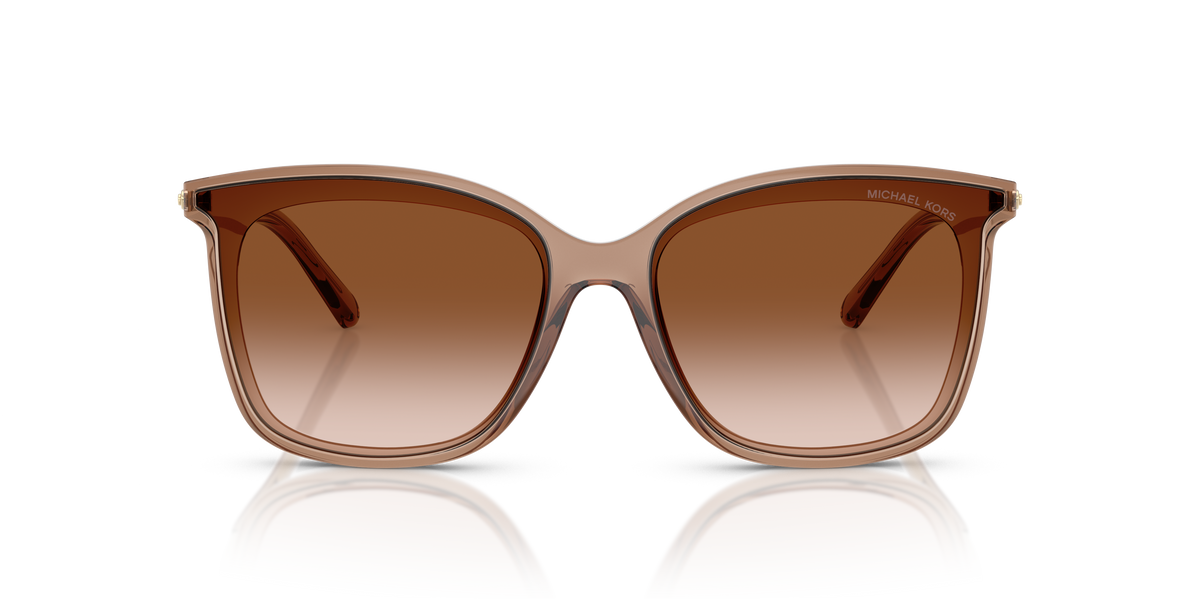 Gafas de Sol Michael Kors Zermatt MK2079U Marrón Traslúcido y Marrón Degradé