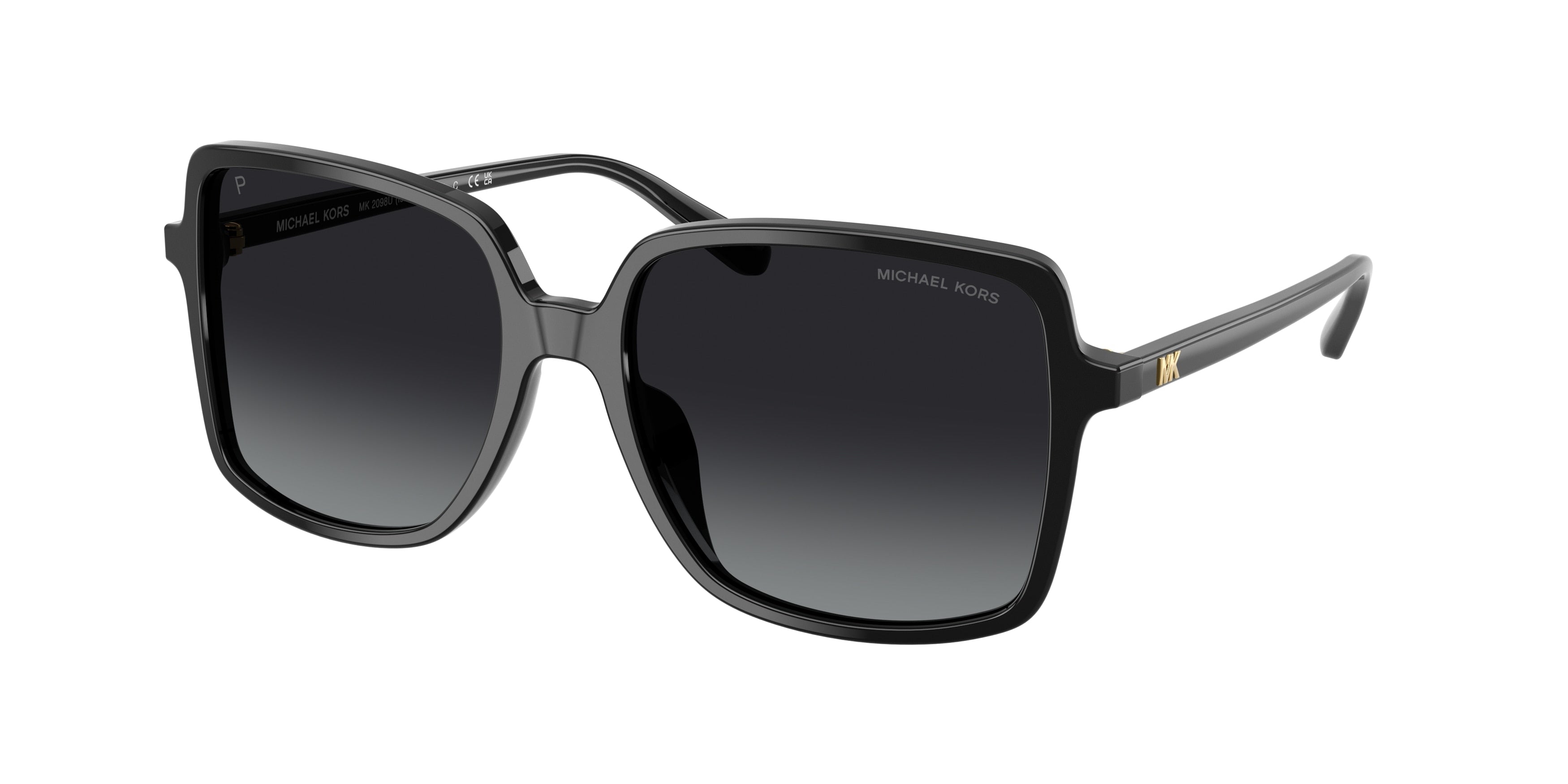 Gafas de Sol Michael Kors Isle Of Palms MK2098U Negro y Gris Degradé Polarizado