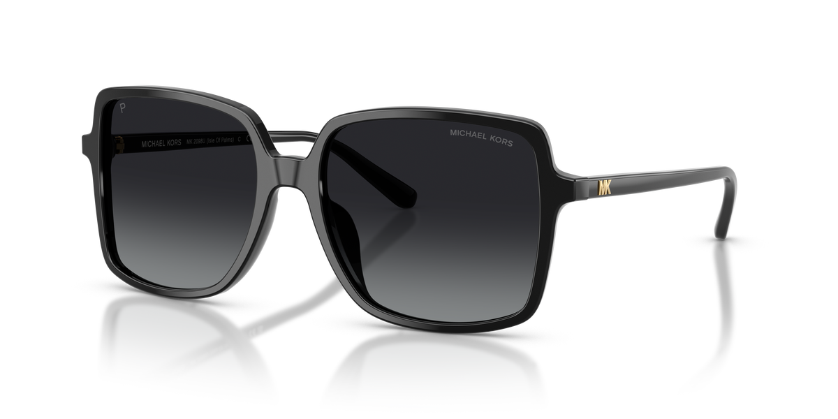 Gafas de Sol Michael Kors Isle Of Palms MK2098U Negro y Gris Degradé Polarizado