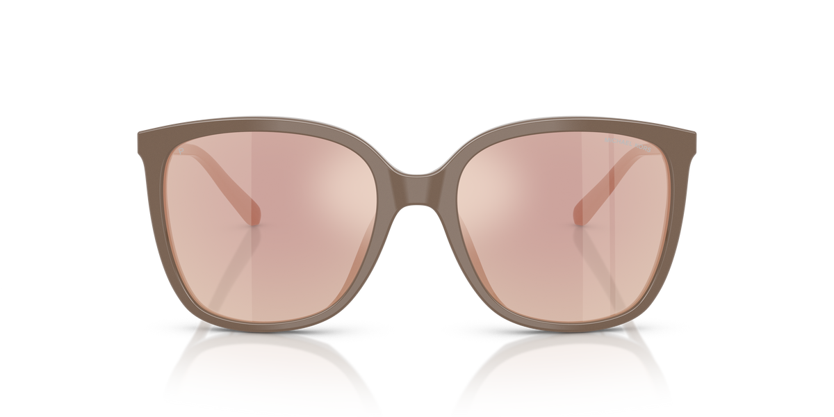 Gafas de Sol Michael Kors Anaheim MK2137U Ceniza claro y Rose Gold Polarized