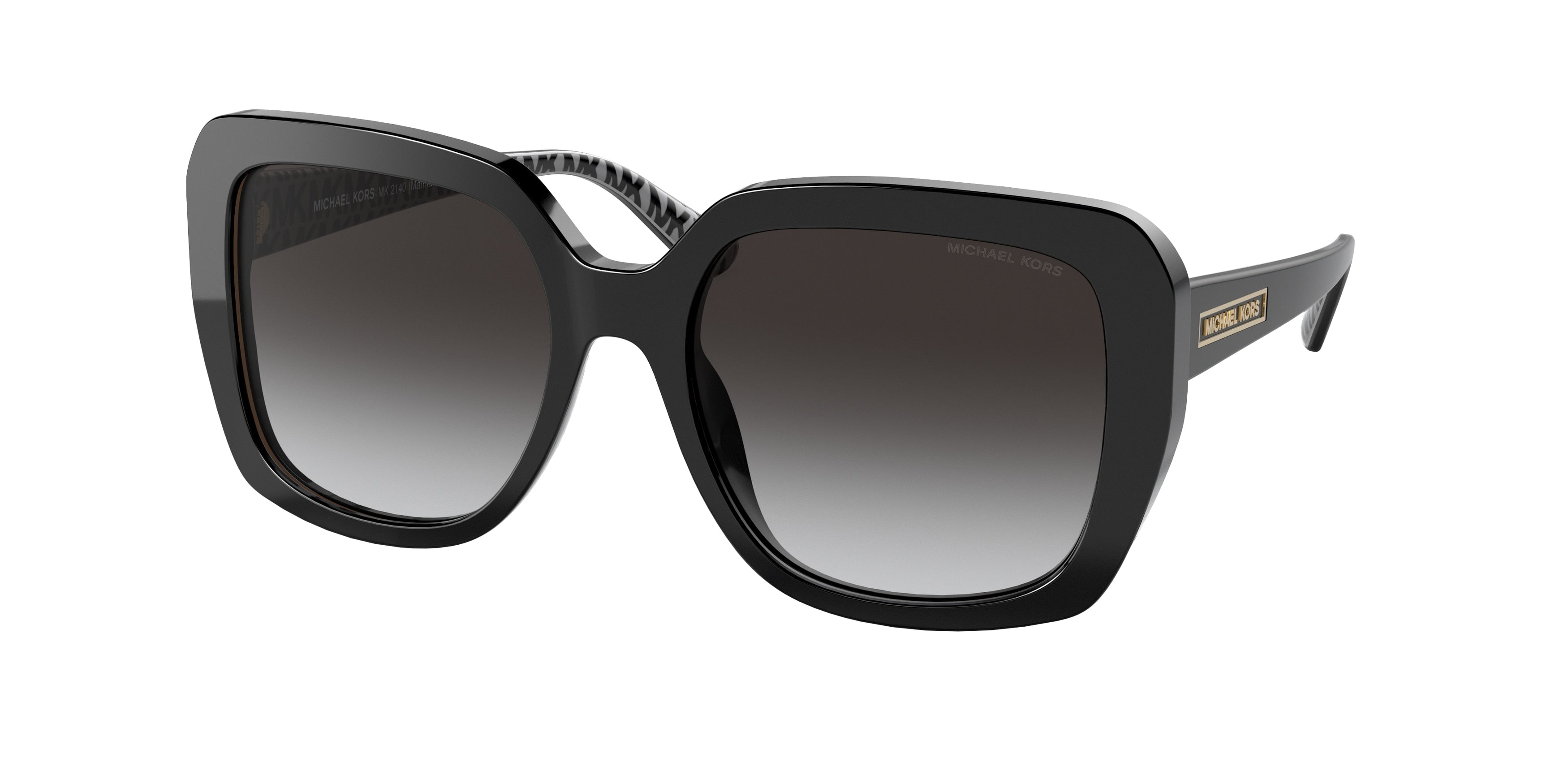 Gafas de Sol Michael Kors Manhasset MK2140 Negro y Gris Degradé