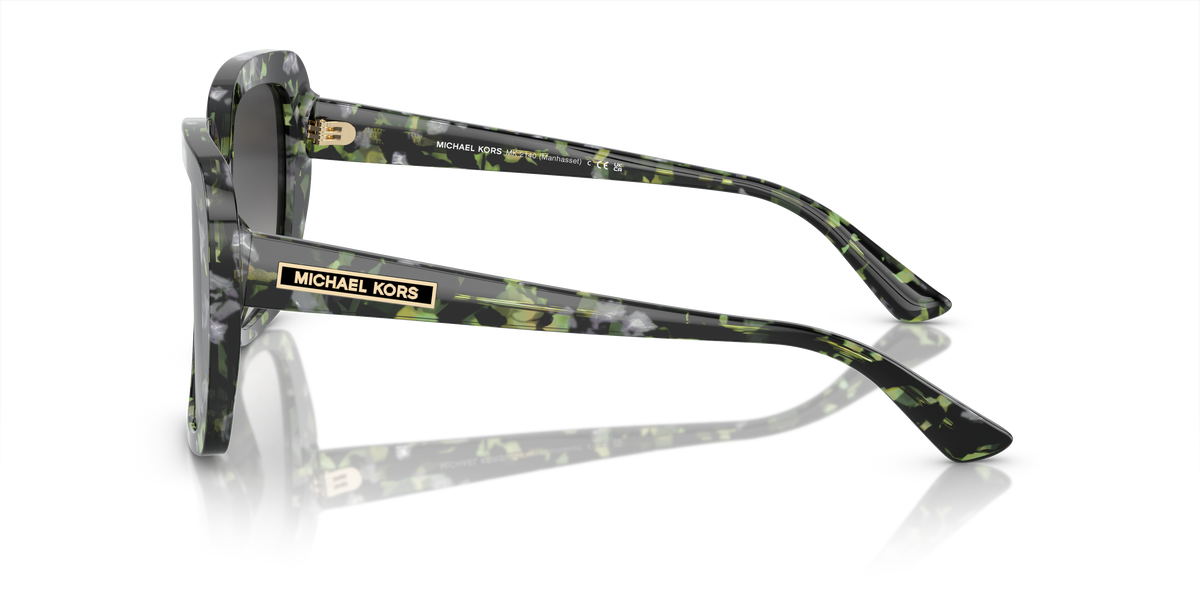 Gafas de Sol Michael Kors Manhasset MK2140 Verde y Gris Claro Degradé