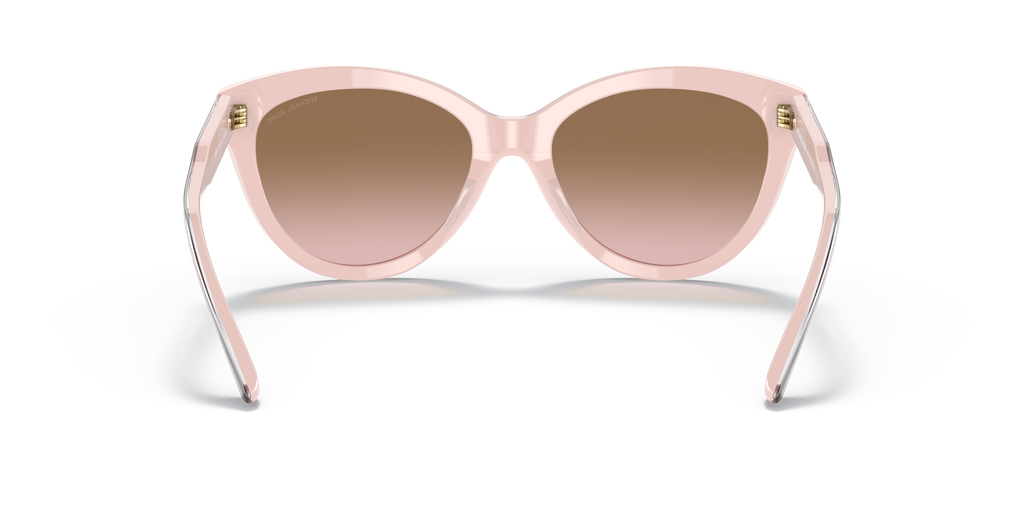 Gafas de Sol Michael Kors Makena MK2158 Insignia Mk Pvc en Rosa Ballet y Marrón y Rosa Degradé