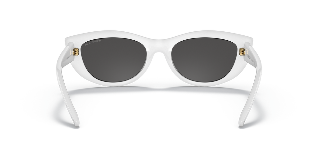 Gafas de Sol Michael Kors Rio MK2160 Blanco Óptico y Gris Oscuro Sólido