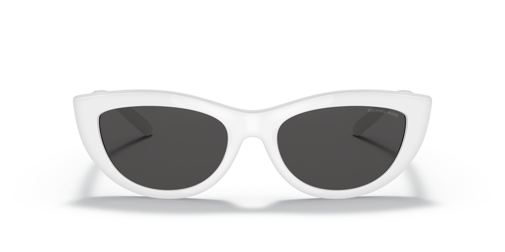 Gafas de Sol Michael Kors Rio MK2160 Blanco Óptico y Gris Oscuro Sólido