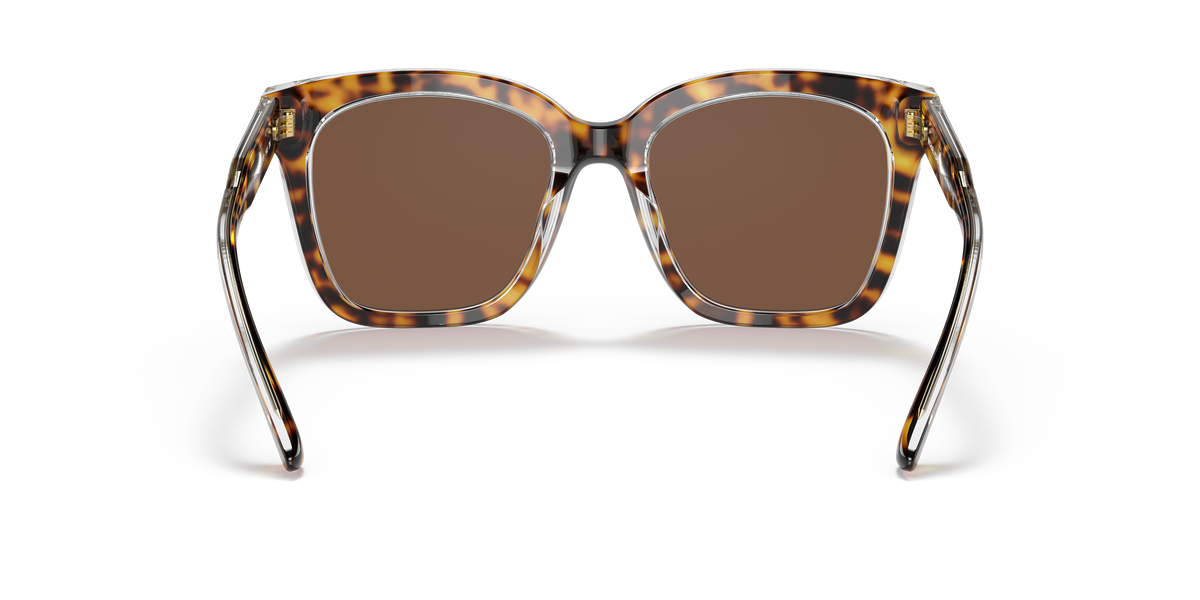 Gafas de Sol Michael Kors San Marino MK2163 Carey Oscuro/Transparente y Dorado Espejado