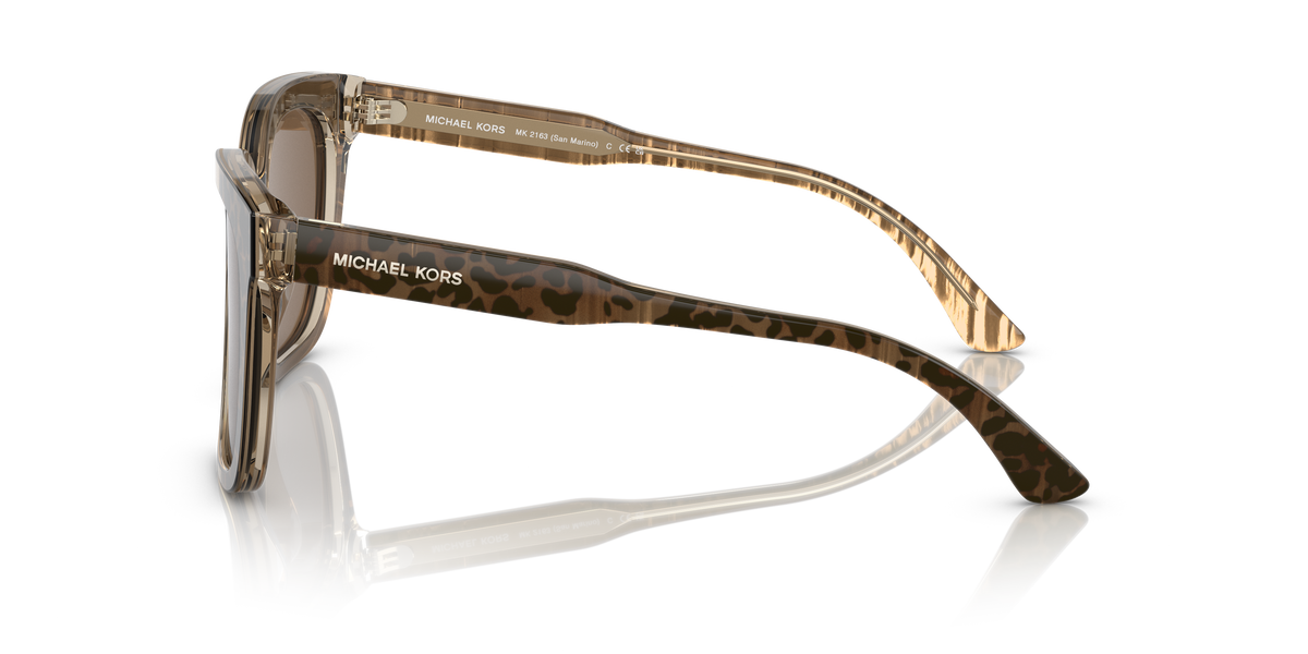 Gafas de Sol Michael Kors San Marino MK2163 Marrón y Marrón Sólido