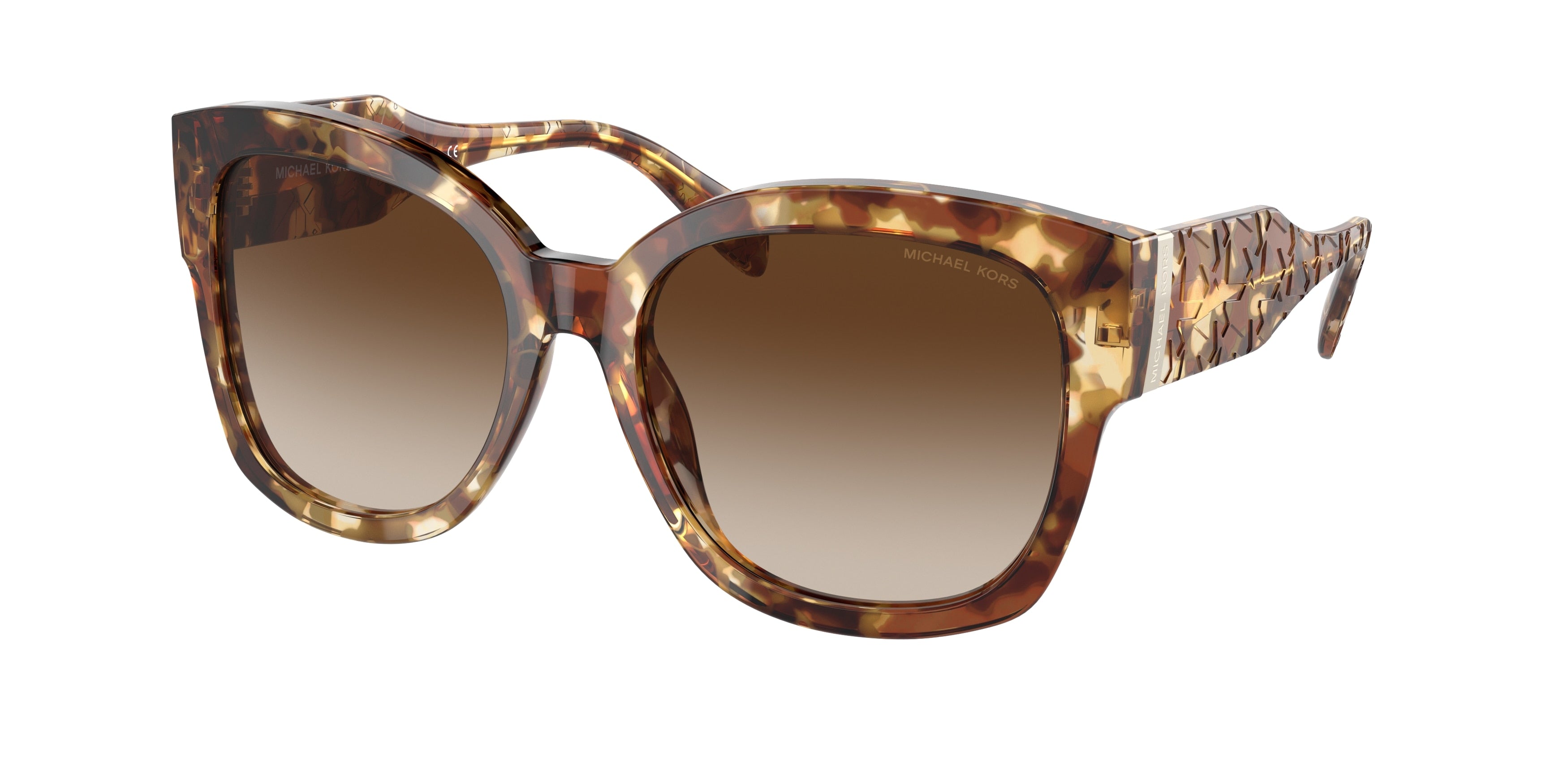 Gafas de Sol Michael Kors Baja MK2164 Carey Jet Set y Marrón Degradé
