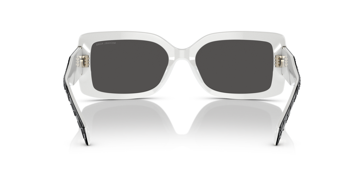Gafas de Sol Michael Kors Corfu MK2165 Negro/Blanco y Gris Oscuro Sólido
