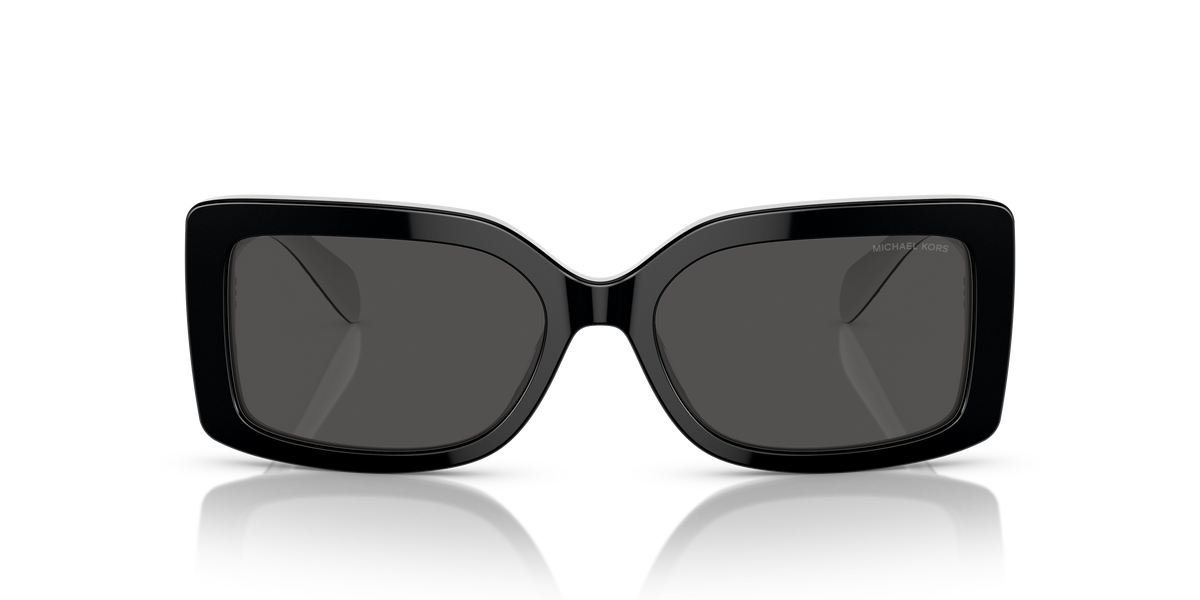 Gafas de Sol Michael Kors Corfu MK2165 Negro/Blanco y Gris Oscuro Sólido