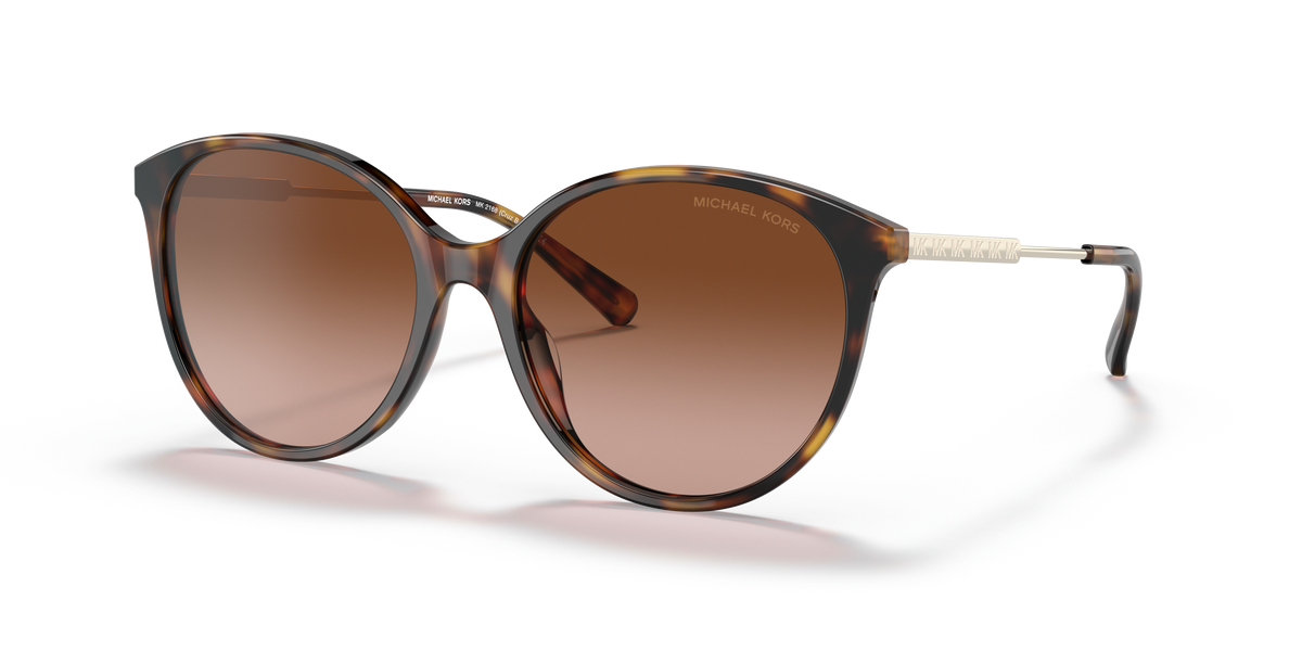 Gafas de Sol Michael Kors Cruz Bay MK2168 Carey Ámbar y Marrón Degradé