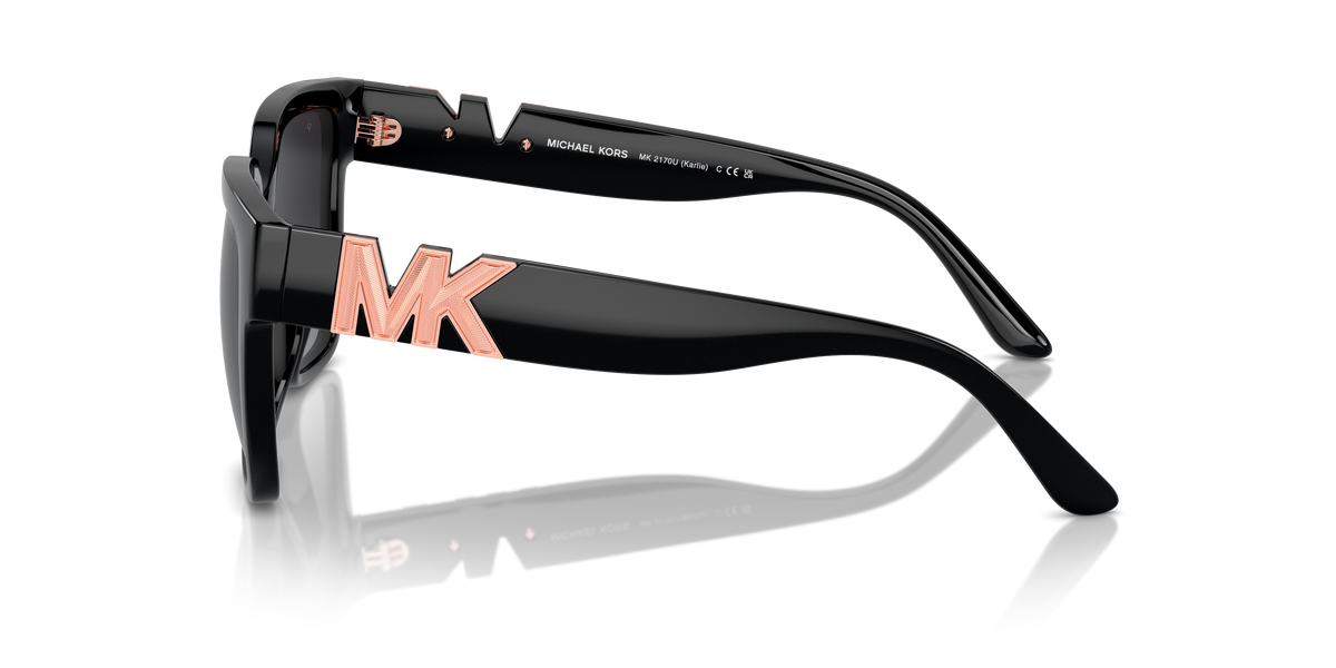 Gafas de Sol Michael Kors Karlie MK2170U Negro y Gris Degradé Polarizado