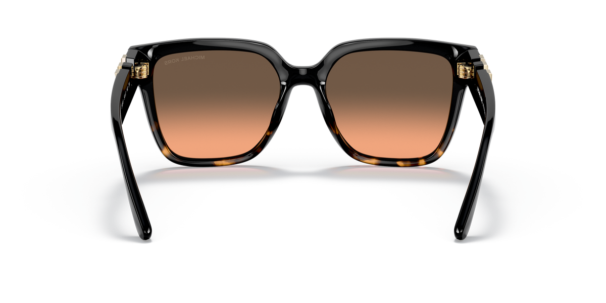 Gafas de Sol Michael Kors Karlie MK2170U Negro/Carey Oscuro y Naranja y Gris Degradé