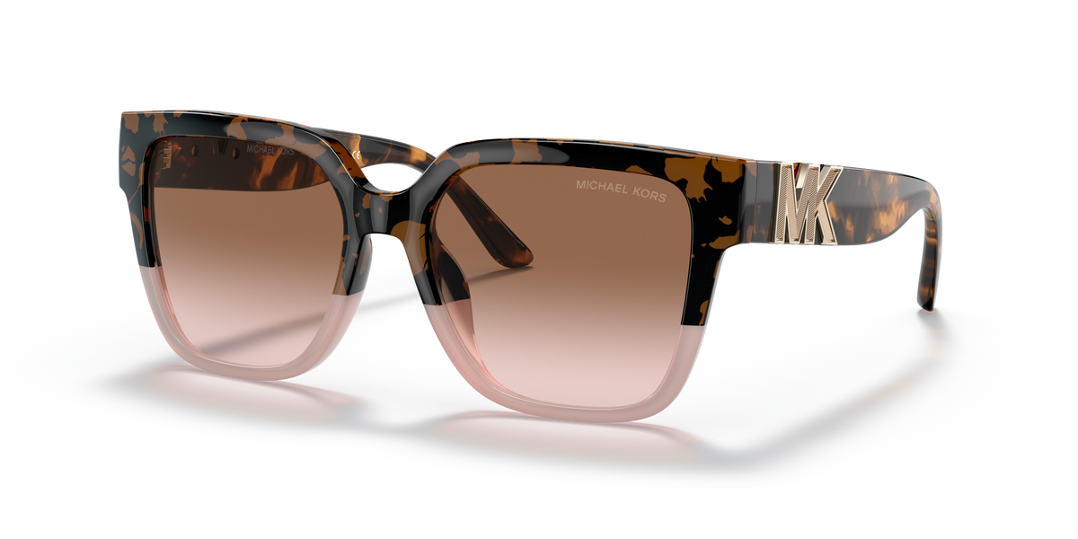 Gafas de Sol Michael Kors Karlie MK2170U Tipo Carey y Marrón y Rosa Degradé