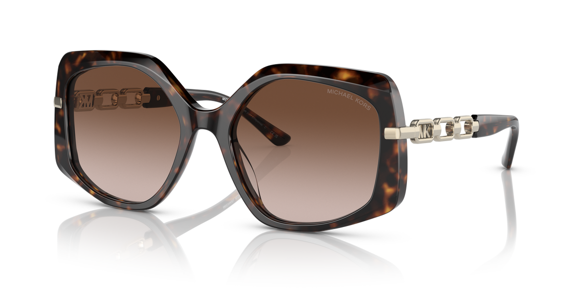 Gafas de Sol Michael Kors Cheyenne MK2177 Carey Oscuro y Marrón Degradé