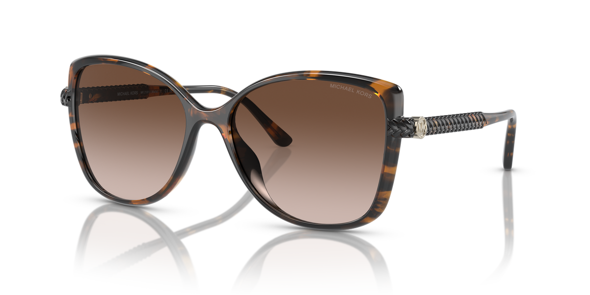 Gafas de Sol Michael Kors Malta MK2181U Carey Oscuro y Marrón Degradé