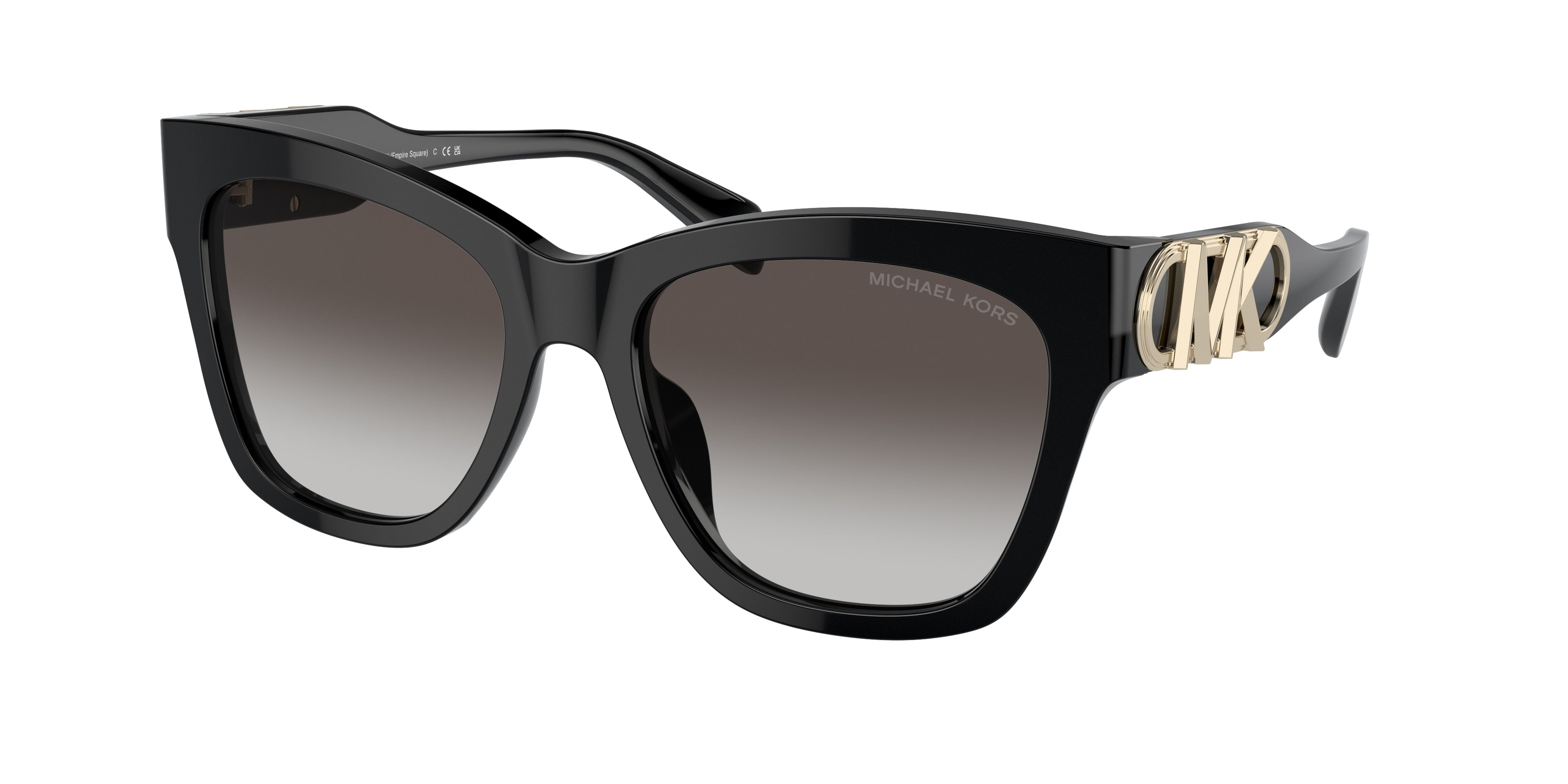 Gafas de Sol Michael Kors Empire Square MK2182U Negro y Gris Oscuro Degradé