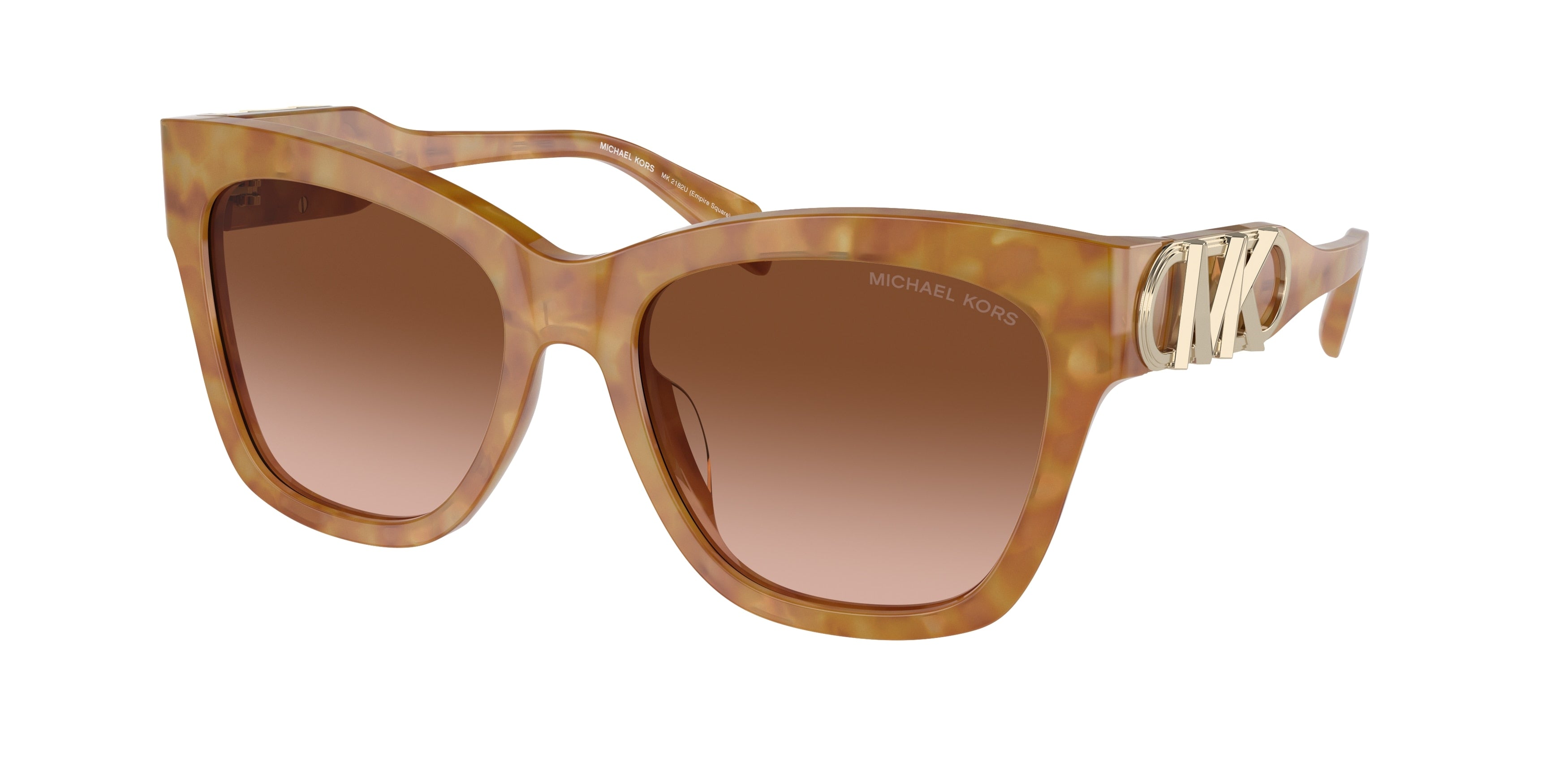 Gafas de Sol Michael Kors Empire Square MK2182U Carey Ámbar y Ámbar Degradé