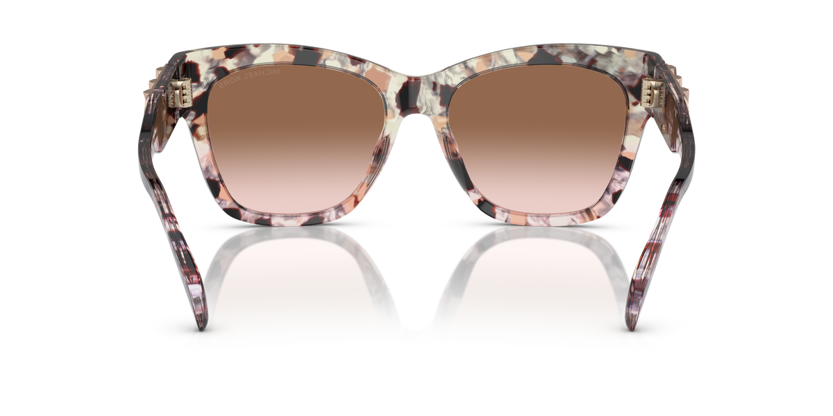 Gafas de Sol Michael Kors Empire Square MK2182U Rosa Carey y Marrón y Rosa Degradé