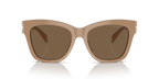 Gafas de Sol Michael Kors Empire Square MK2182U Camello sólido y Marrón Sólido