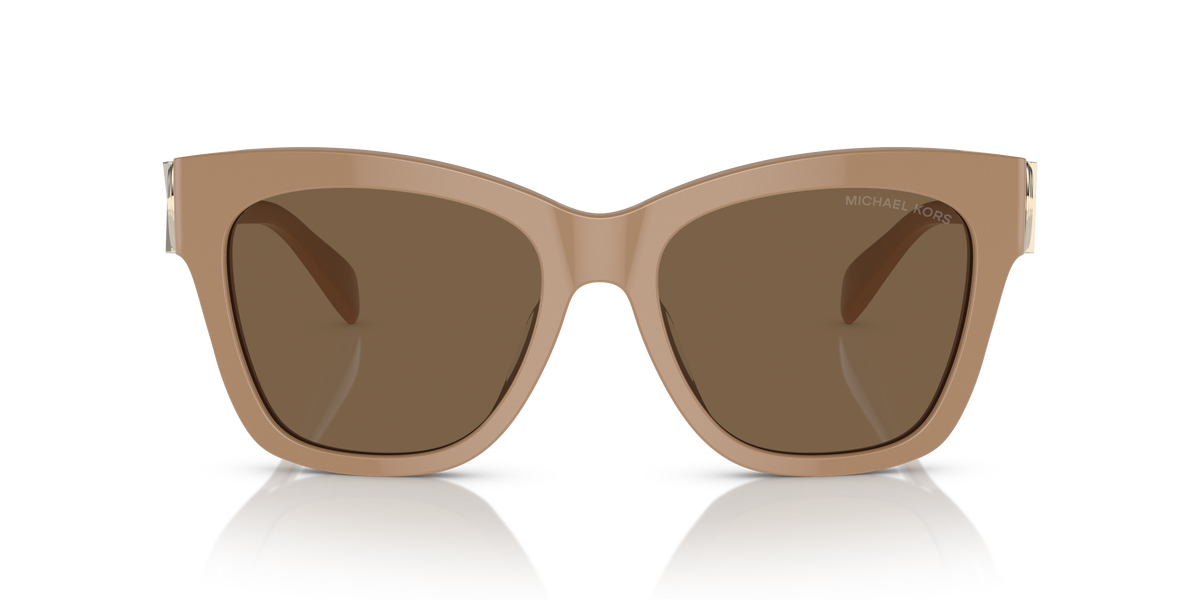Gafas de Sol Michael Kors Empire Square MK2182U Camello sólido y Marrón Sólido