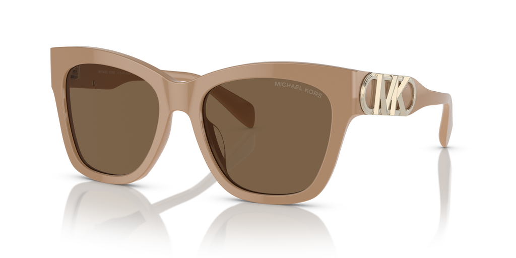 Gafas de Sol Michael Kors Empire Square MK2182U Camello sólido y Marrón Sólido