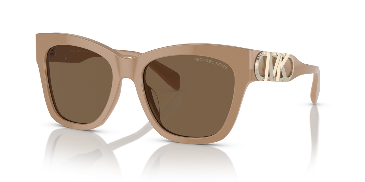 Gafas de Sol Michael Kors Empire Square MK2182U Camello sólido y Marrón Sólido
