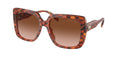 Gafas de Sol Michael Kors Mallorca MK2183U Amber Mk Heritage y Marrón Degradé