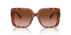 Gafas de Sol Michael Kors Mallorca MK2183U Amber Mk Heritage y Marrón Degradé