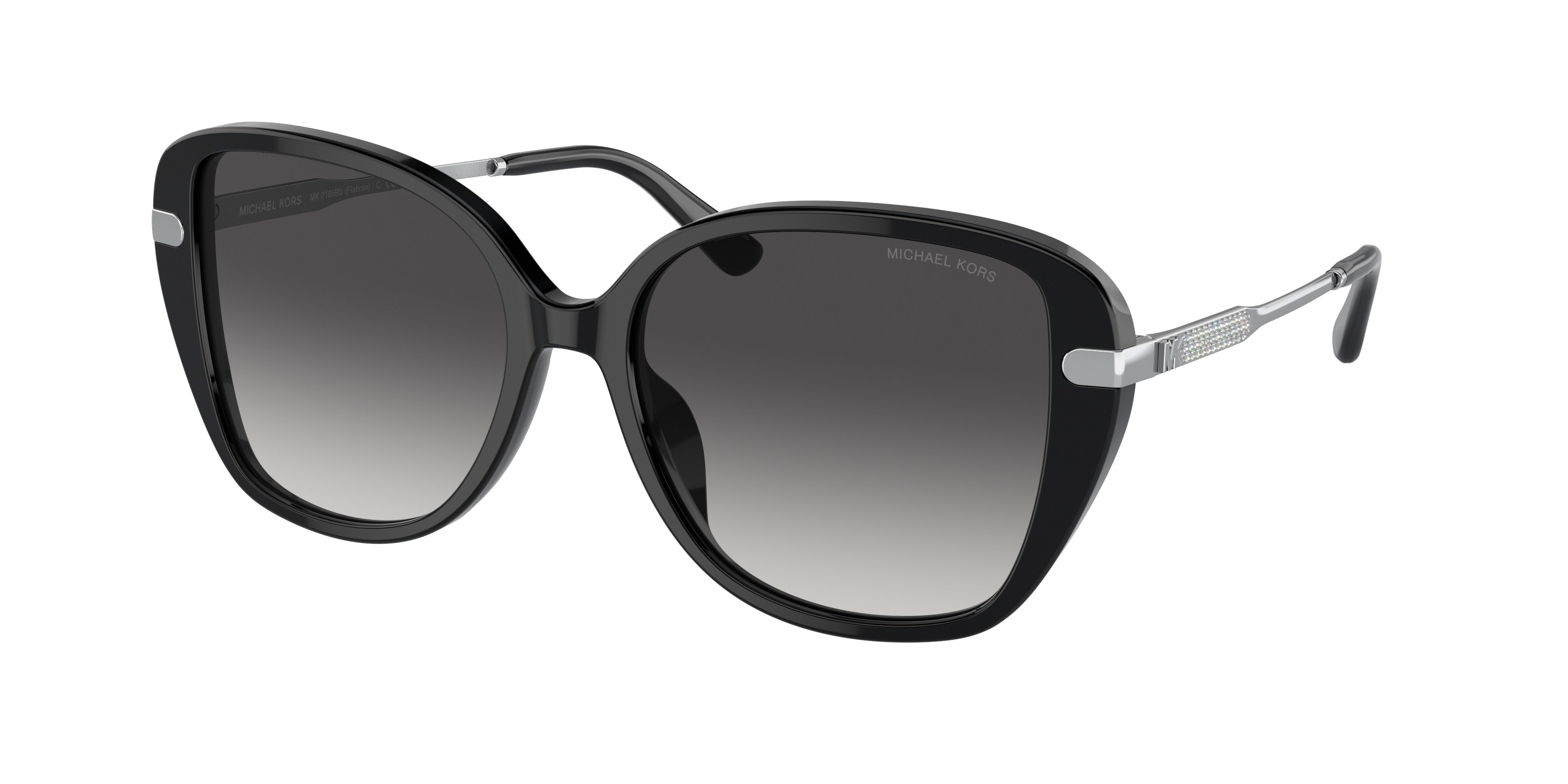 Gafas de Sol Michael Kors Flatiron MK2185BU Negro y Gris Oscuro Degradé
