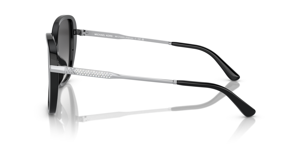 Gafas de Sol Michael Kors Flatiron MK2185BU Negro y Gris Oscuro Degradé
