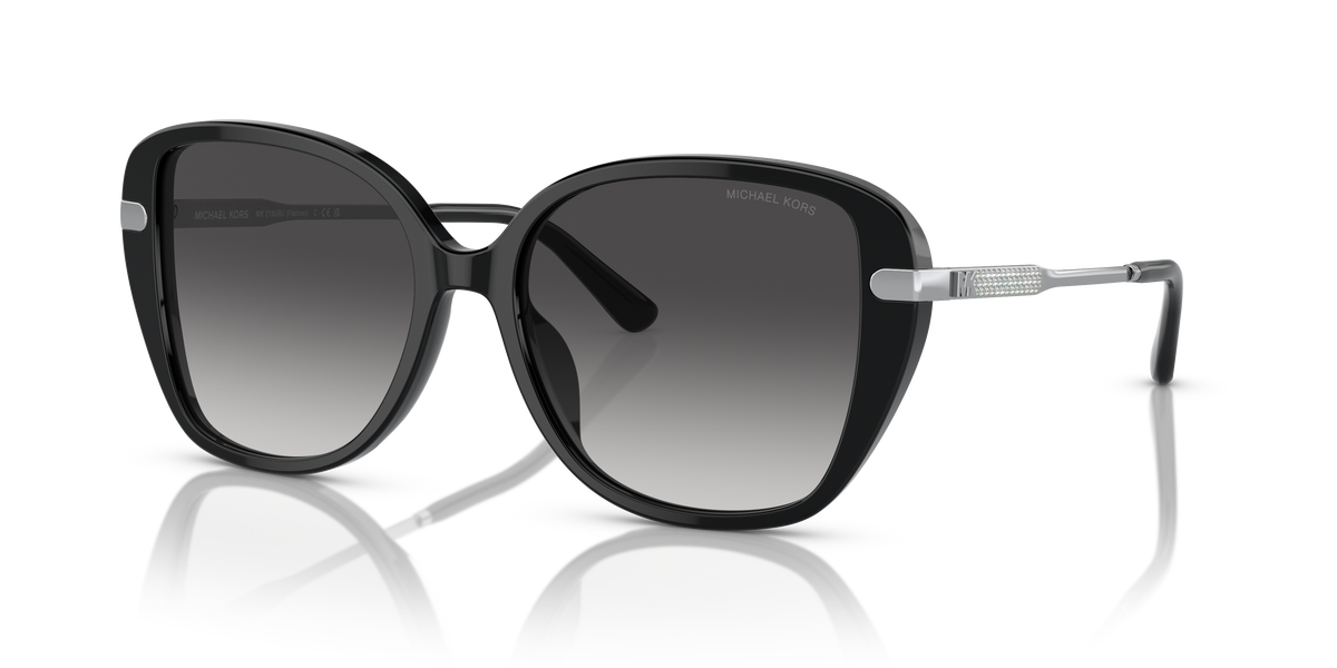 Gafas de Sol Michael Kors Flatiron MK2185BU Negro y Gris Oscuro Degradé