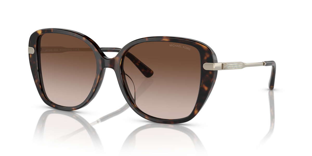 Gafas de Sol Michael Kors Flatiron MK2185BU Carey Oscuro y Marrón Degradé