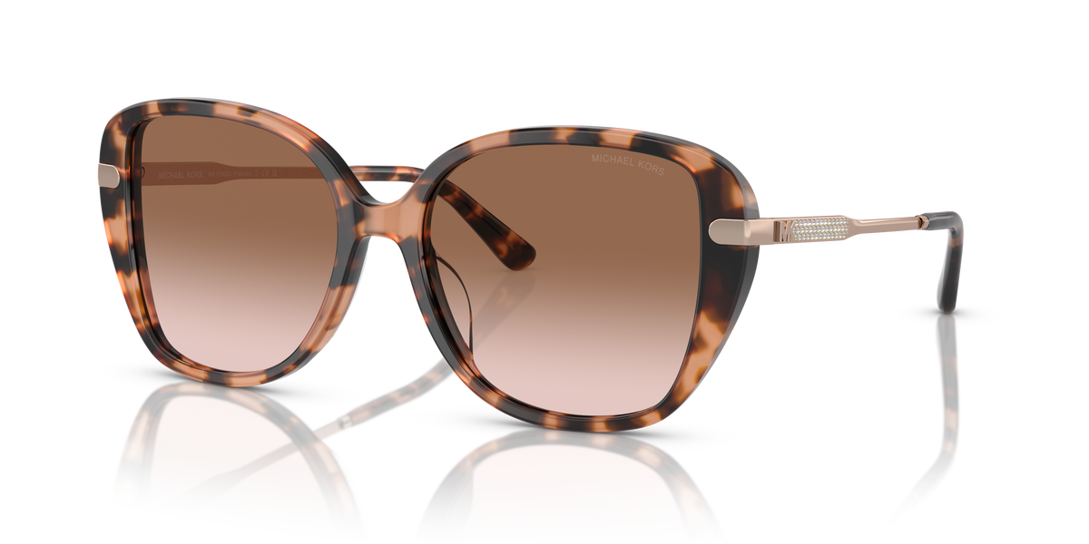Gafas de Sol Michael Kors Flatiron MK2185BU Rosa Carey y Marrón y Rosa Degradé