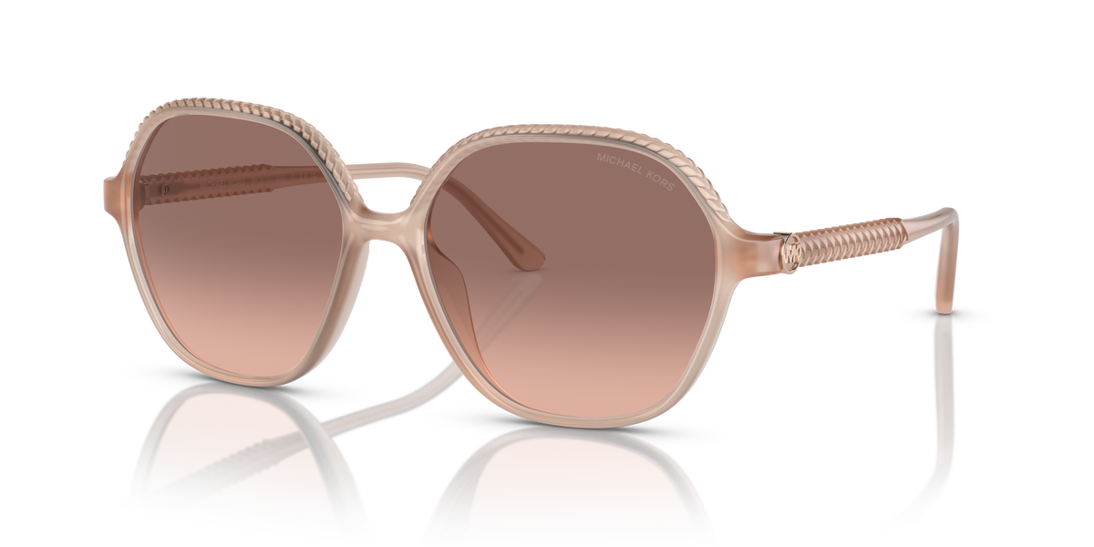 Gafas de Sol Michael Kors Bali MK2186U Rosa Cremoso y Marrón y Rosa Degradé