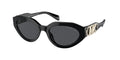 Gafas de Sol Michael Kors Empire Oval MK2192 Negro y Gris Sólido