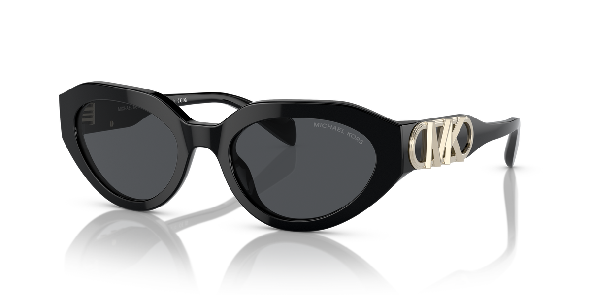 Gafas de Sol Michael Kors Empire Oval MK2192 Negro y Gris Sólido